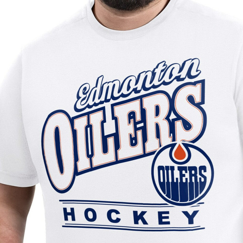Edmonton Oilers G-III Sports by Carl Banks Adaptive Headliner T-Shirt Online