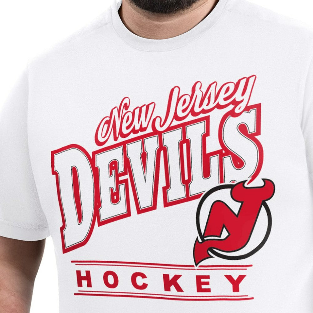 New Jersey Devils G-III Sports by Carl Banks Adaptive Headliner T-Shirt On Sale