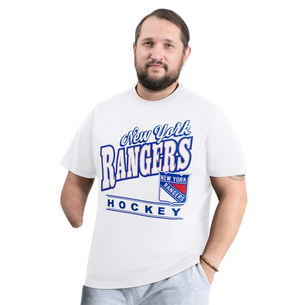 New York Rangers G-III Sports by Carl Banks Adaptive Headliner T-Shirt Outlet