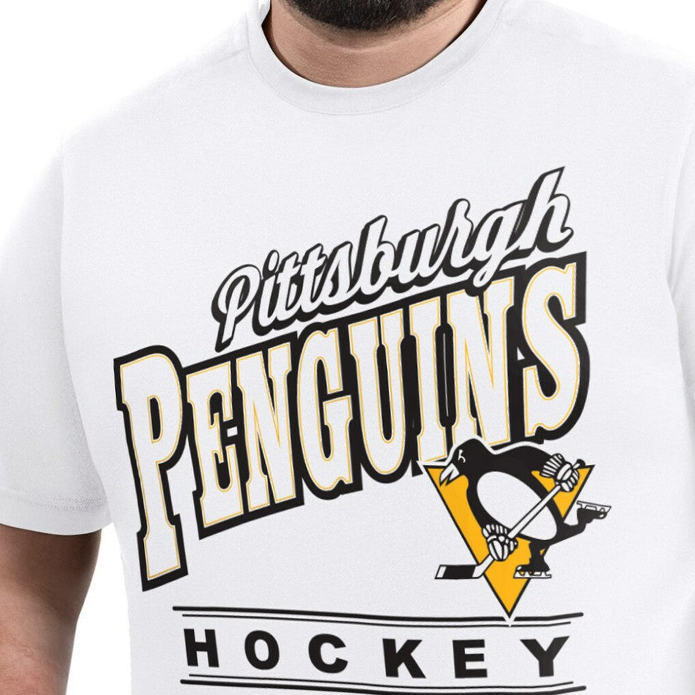 Pittsburgh Penguins G-III Sports by Carl Banks Adaptive Headliner T-Shirt Outlet