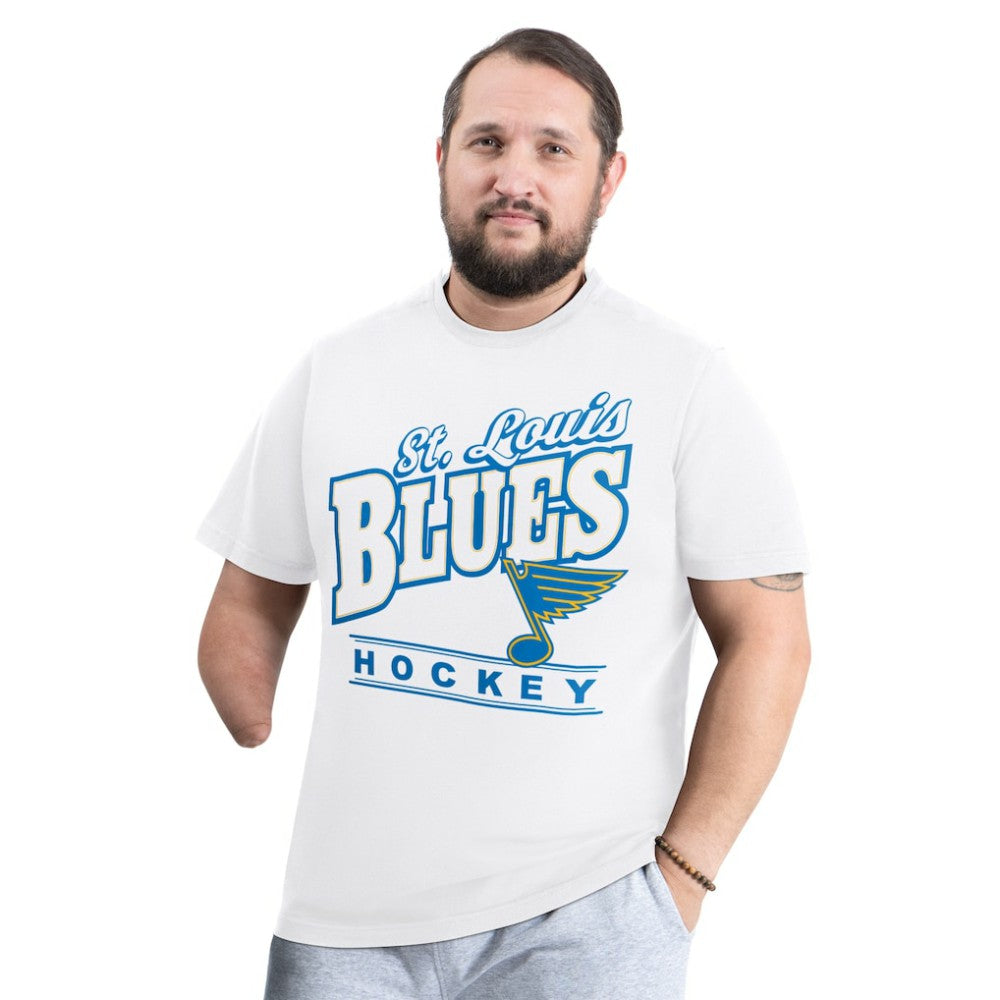 St. Louis Blues G-III Sports by Carl Banks Adaptive Headliner T-Shirt On Sale