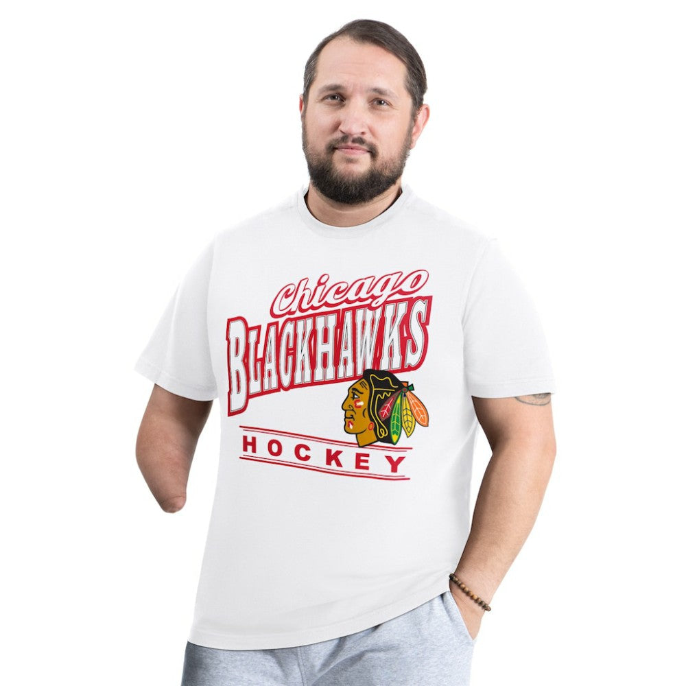 Chicago Blackhawks G-III Sports by Carl Banks Adaptive Headliner T-Shirt On Sale