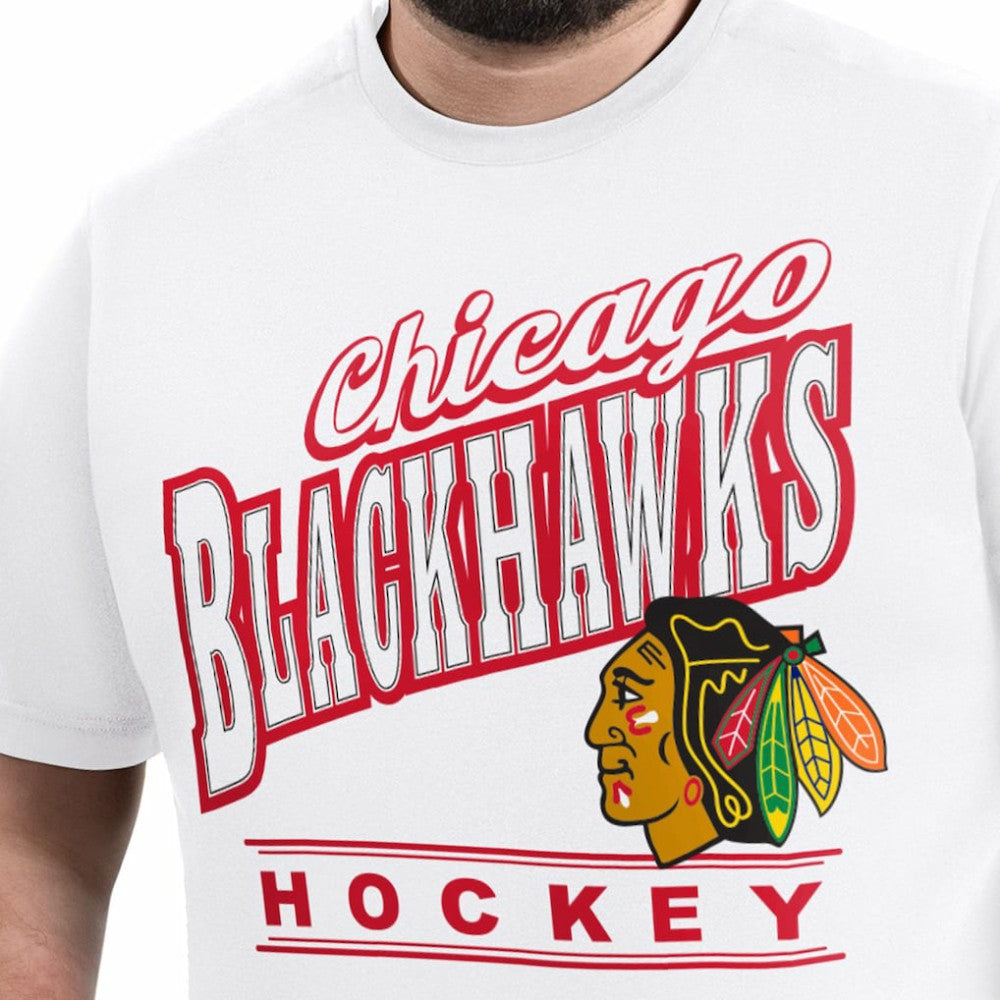 Chicago Blackhawks G-III Sports by Carl Banks Adaptive Headliner T-Shirt On Sale