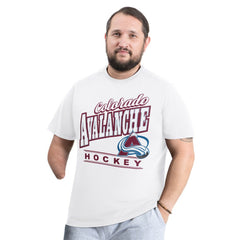Colorado Avalanche G-III Sports by Carl Banks Adaptive Headliner T-Shirt For Sale