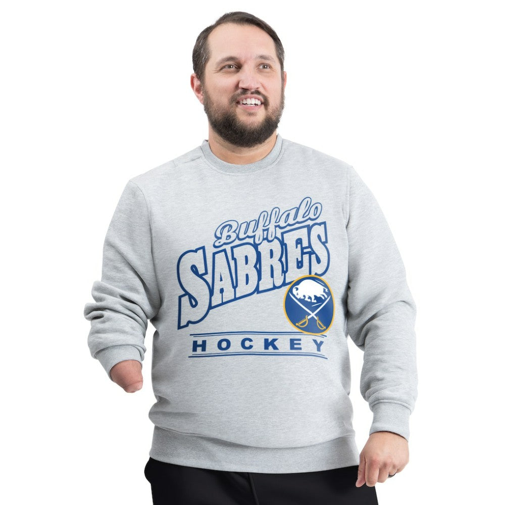Buffalo Sabres G-III Sports by Carl Banks Adaptive Headliner Fleece Sweatshirt Discount