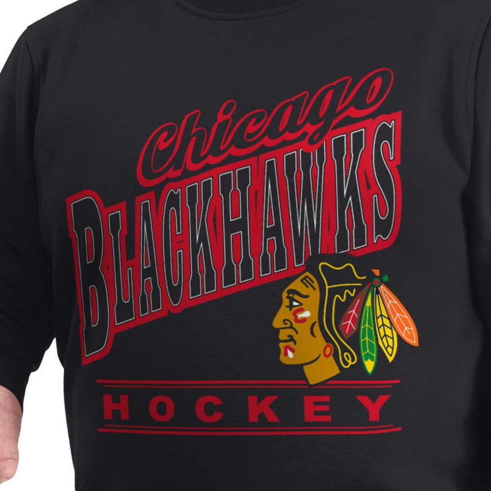 Chicago Blackhawks G-III Sports by Carl Banks Adaptive Headliner Fleece Sweatshirt Discount