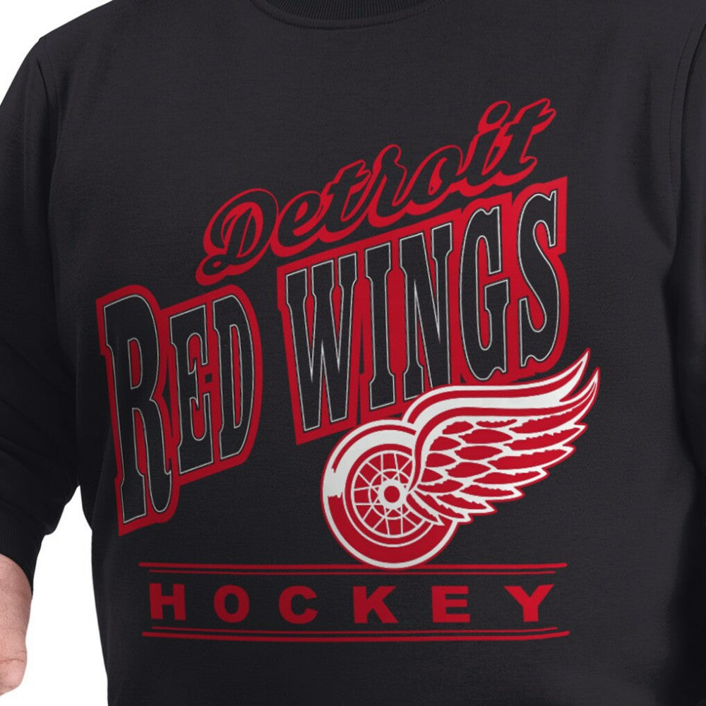Detroit Red Wings G-III Sports by Carl Banks Adaptive Headliner Fleece Sweatshirt Outlet