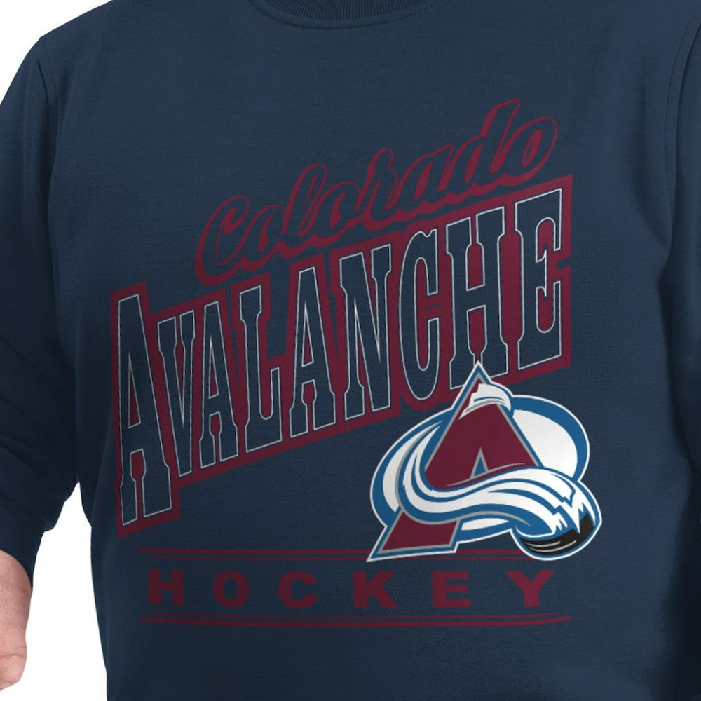 Colorado Avalanche G-III Sports by Carl Banks Adaptive Headliner Fleece Sweatshirt Sale