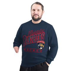 Florida Panthers G-III Sports by Carl Banks Adaptive Headliner Fleece Sweatshirt For Sale