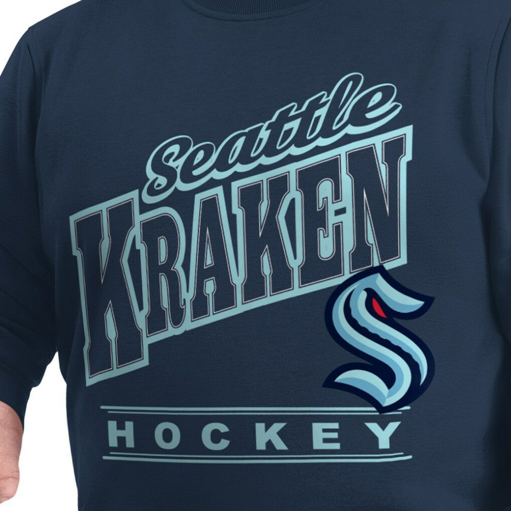 Seattle Kraken G-III Sports by Carl Banks Adaptive Headliner Fleece Sweatshirt Sale