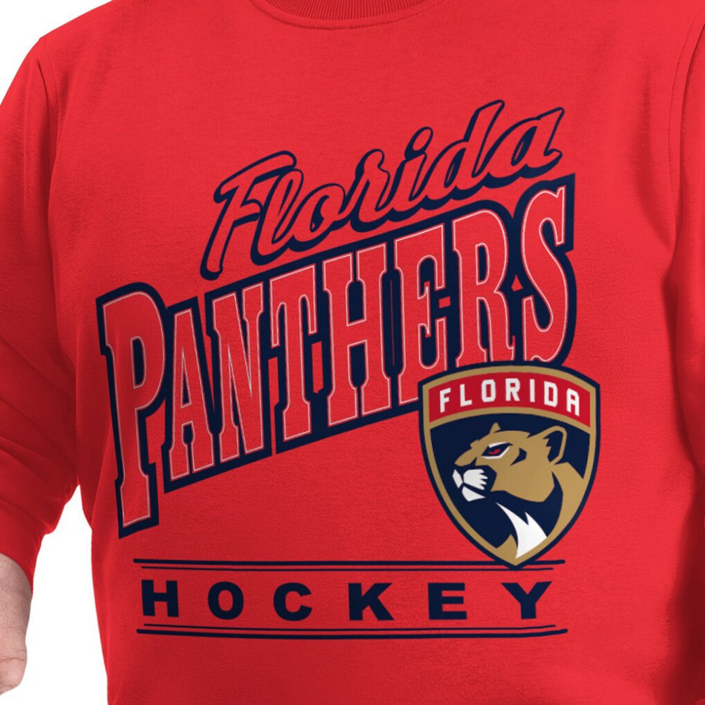 Florida Panthers G-III Sports by Carl Banks Adaptive Headliner Fleece Sweatshirt Sale