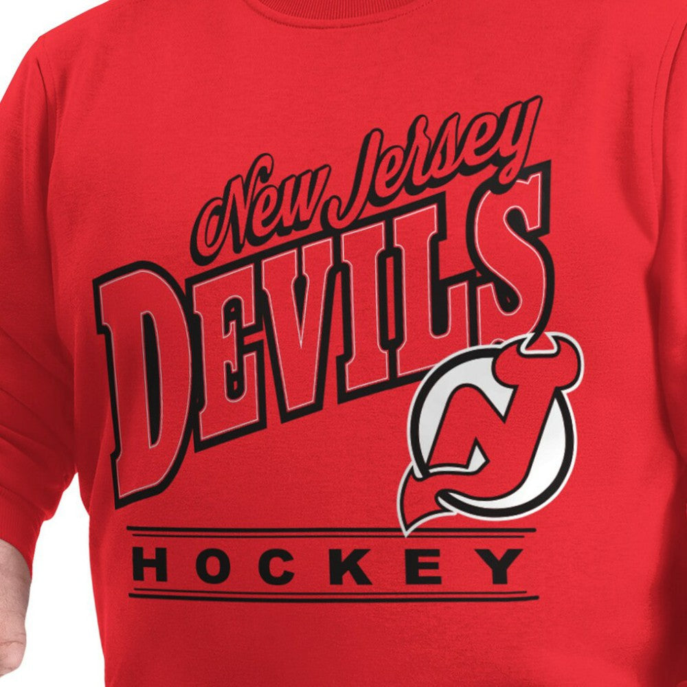 New Jersey Devils G-III Sports by Carl Banks Adaptive Headliner Fleece Sweatshirt Sale