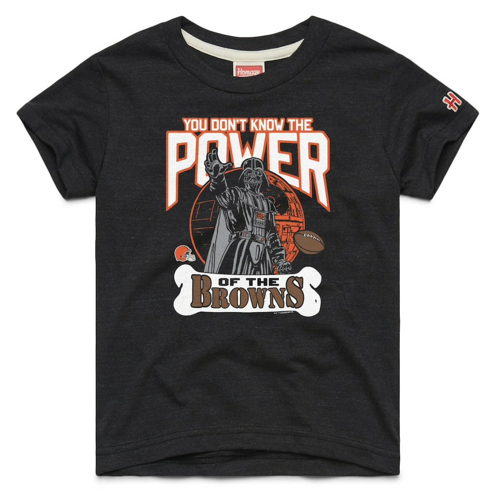Cleveland Browns  Homage Youth Star Wars x NFL Tri-Blend T-Shirt