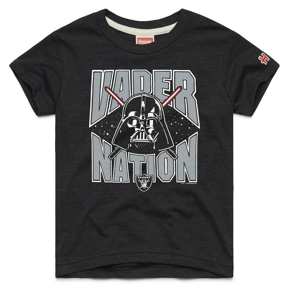 Las Vegas Raiders  Homage Youth Star Wars x NFL Tri-Blend T-Shirt