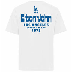 Los Angeles Dodgers x Elton John Sportiqe Unisex  Duke Oversized T-Shirt | MLB New