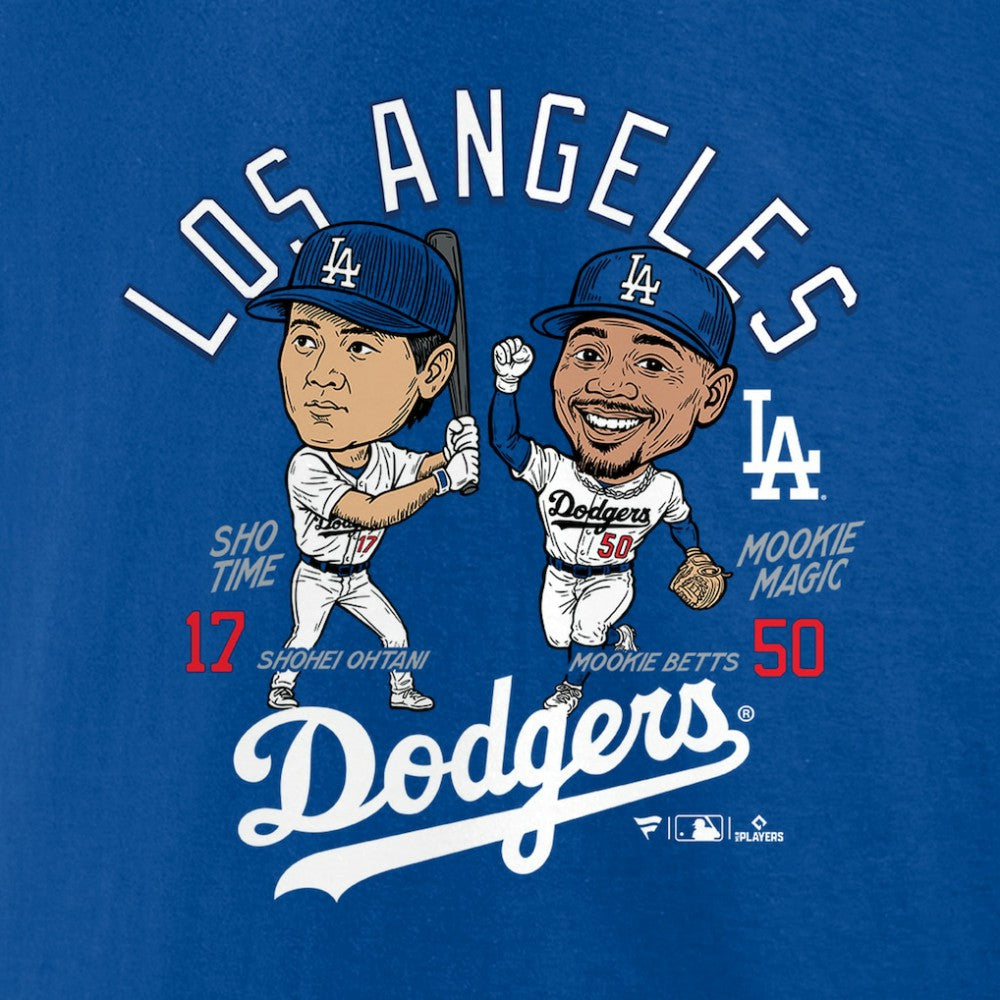 Mookie Betts & Shohei Ohtani Los Angeles Dodgers Player Duo T-Shirt | MLB Near me