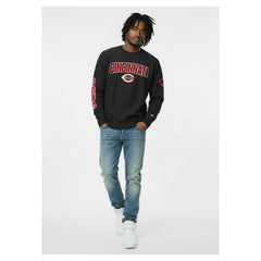 Cincinnati Reds Champion Reverse Weave Chenille Sweatshirt | MLB Sale