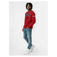 Atlanta Braves Champion Reverse Weave Chenille Sweatshirt | MLB US