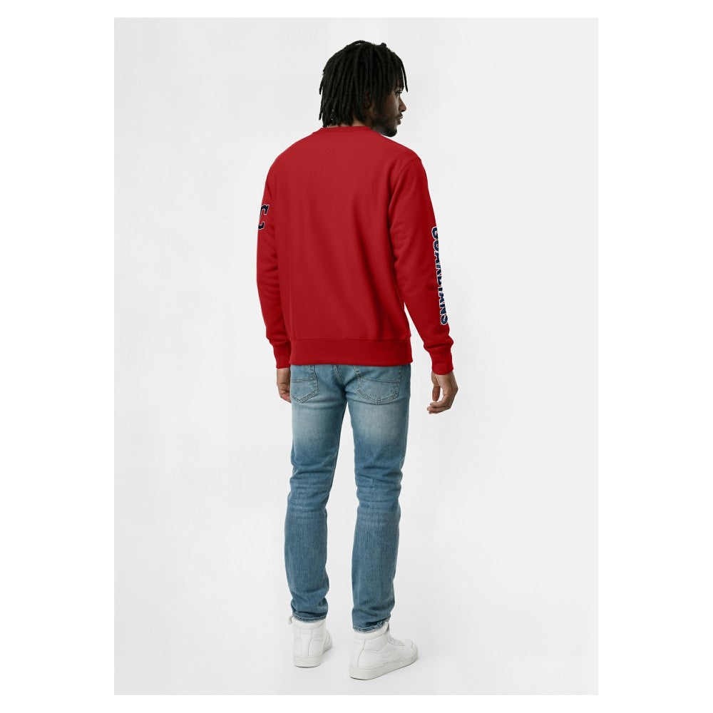 Cleveland Guardians Champion Reverse Weave Chenille Sweatshirt | MLB Online