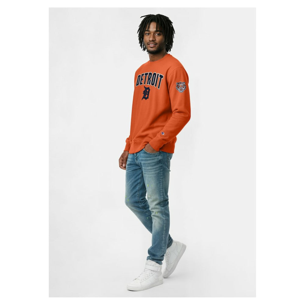 Detroit Tigers Champion Reverse Weave Chenille Sweatshirt | MLB Near me