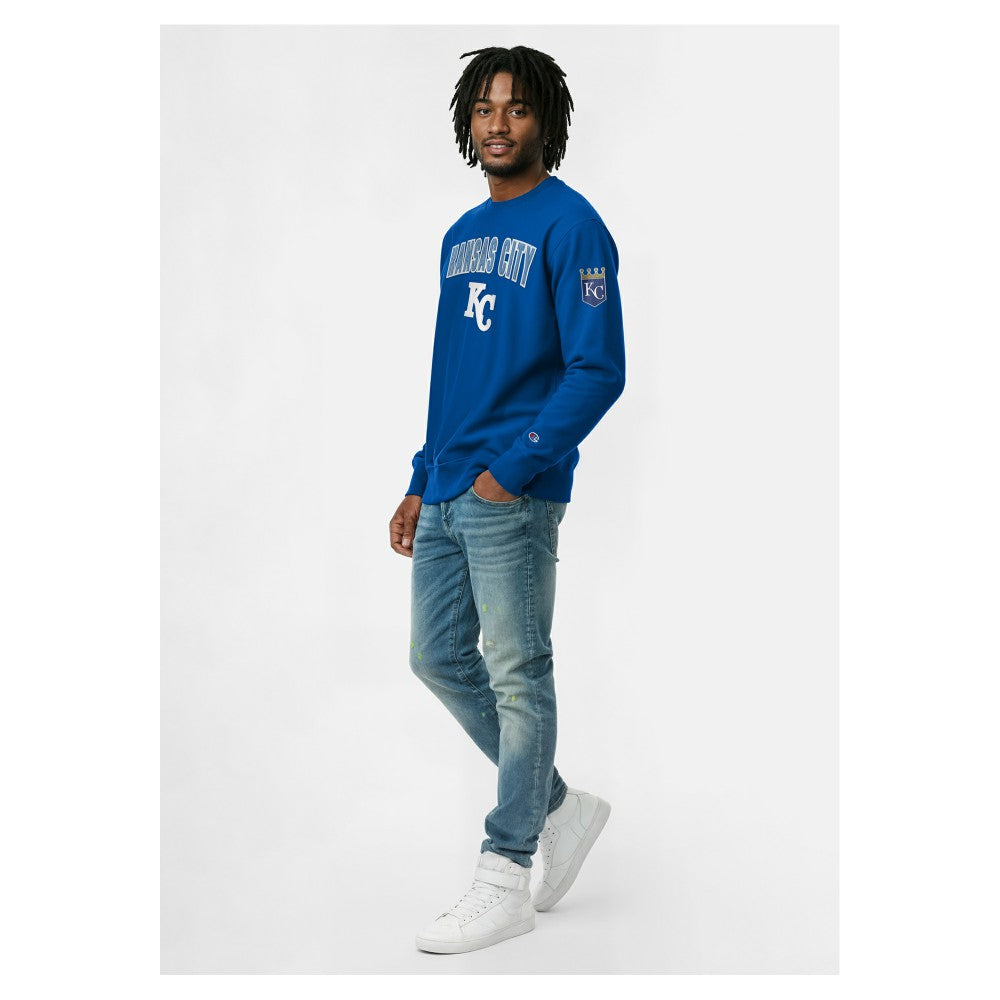 Kansas City Royals Champion Reverse Weave Chenille Sweatshirt | MLB For sale