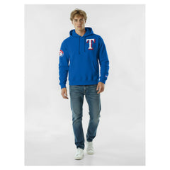 Texas Rangers Champion Reverse Weave Chenille Hoodie | MLB US