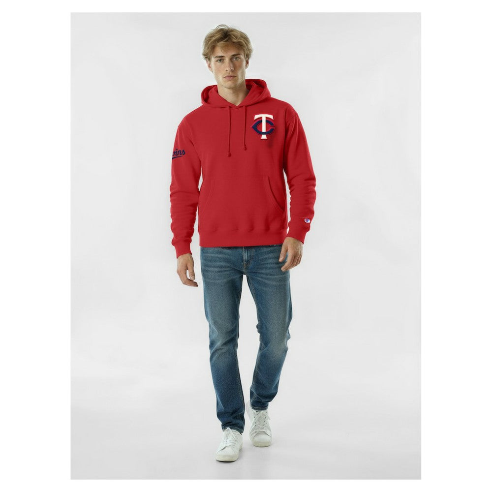 Minnesota Twins Champion Reverse Weave Chenille Hoodie | MLB Near me