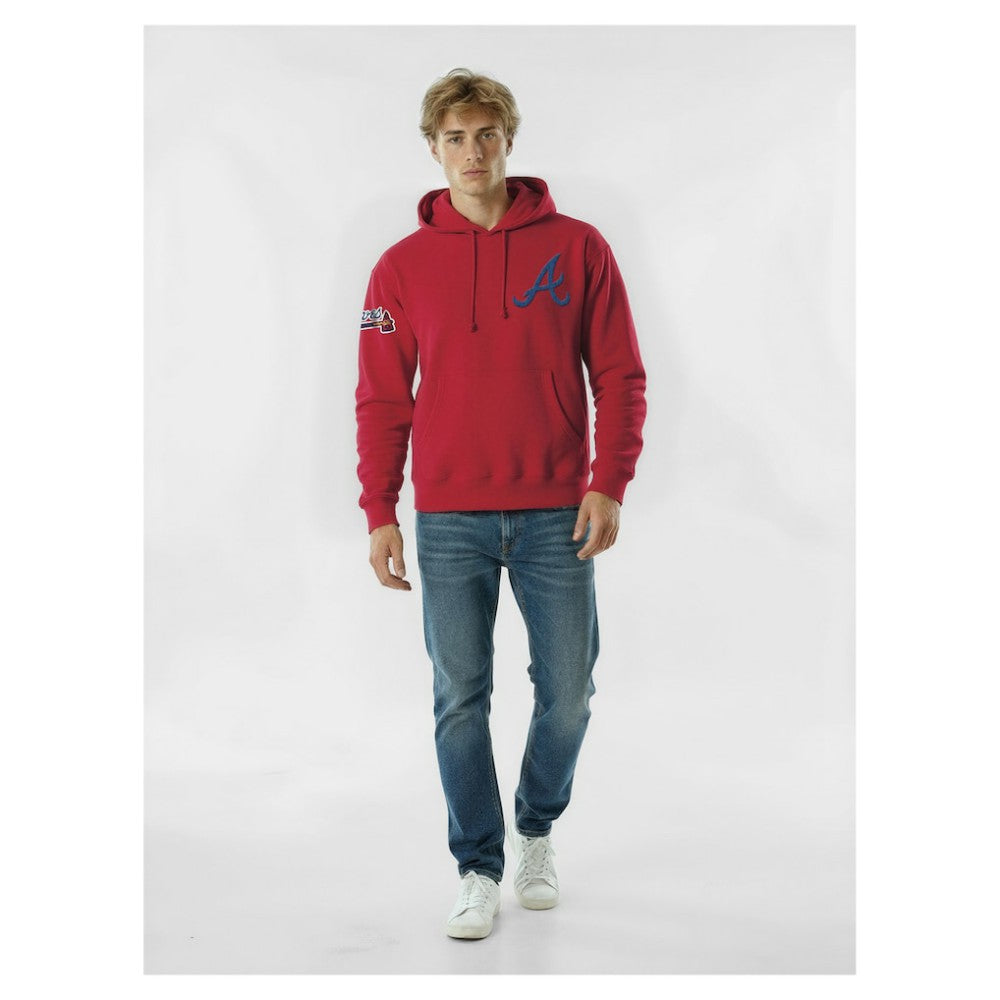 Atlanta Braves Champion Reverse Weave Chenille Hoodie | MLB On Sale