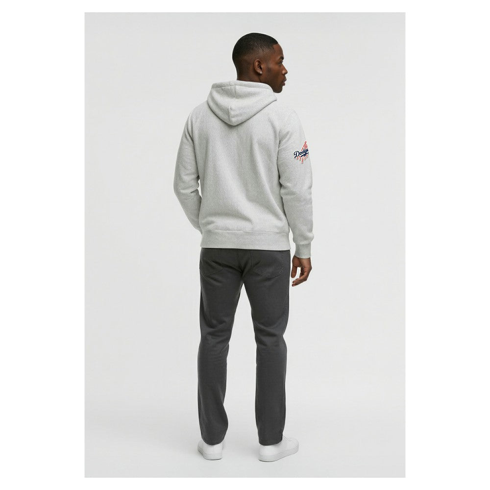 Los Angeles Dodgers Champion Reverse Weave Chenille Full-Zip Hoodie | MLB Outlet