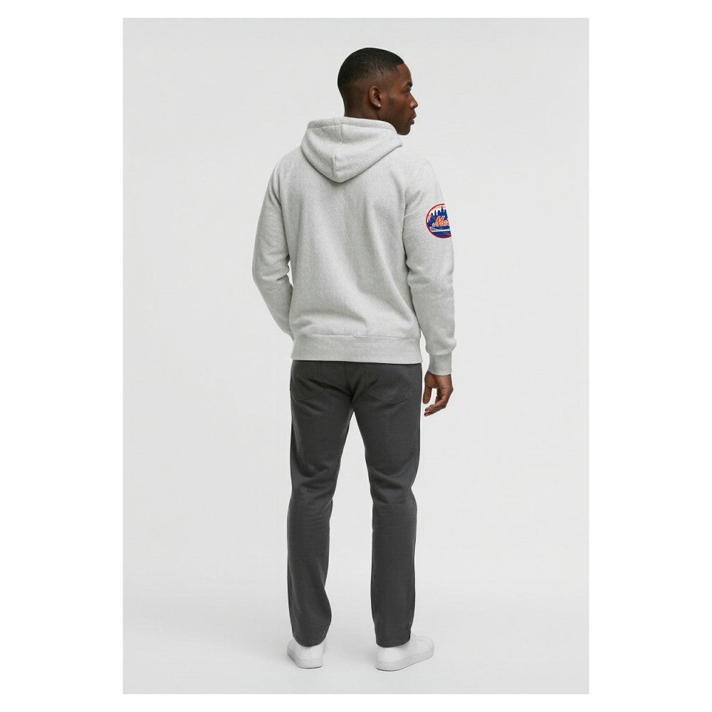 New York Mets Champion Reverse Weave Chenille Full-Zip Hoodie | MLB New
