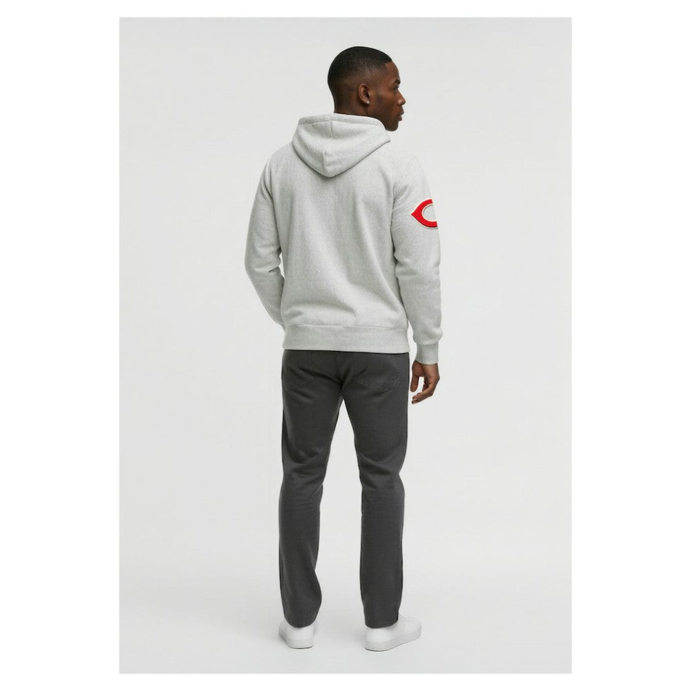 Cincinnati Reds Champion Reverse Weave Chenille Full-Zip Hoodie | MLB For sale