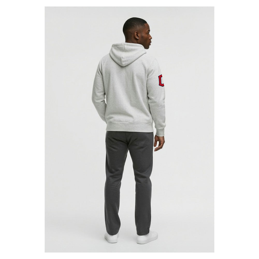 Cleveland Guardians Champion Reverse Weave Chenille Full-Zip Hoodie | MLB Online