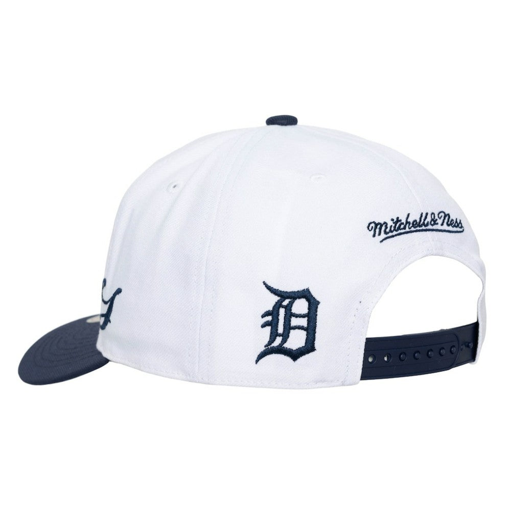 Detroit Tigers Mitchell & Ness Unisex XL Script Pro Crown Snapback Hat | MLB New