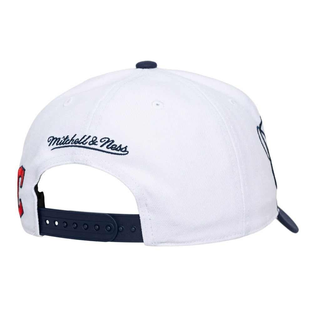 Cleveland Guardians Mitchell & Ness Unisex XL Script Pro Crown Snapback Hat | MLB Sale