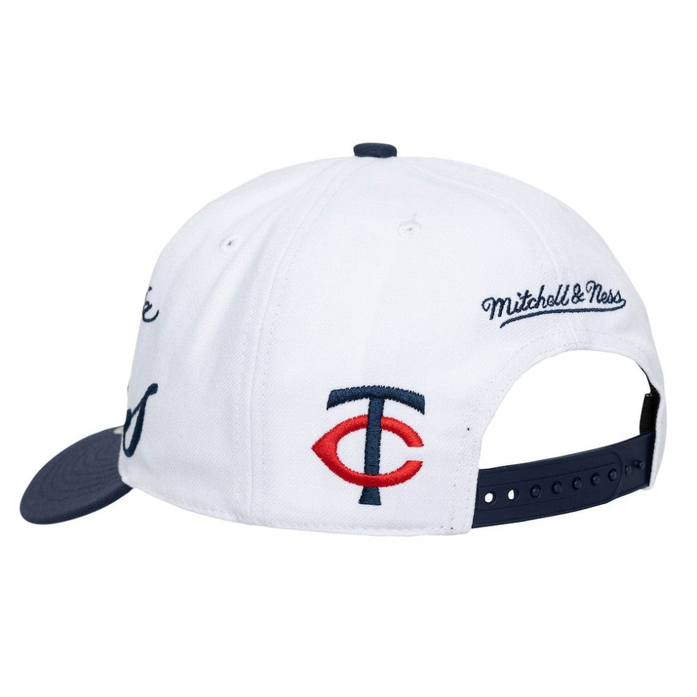 Minnesota Twins Mitchell & Ness Unisex XL Script Pro Crown Adjustable Hat | MLB US
