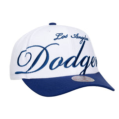 Los Angeles Dodgers Mitchell & Ness Unisex XL Script Pro Crown Snapback Hat | MLB On Sale