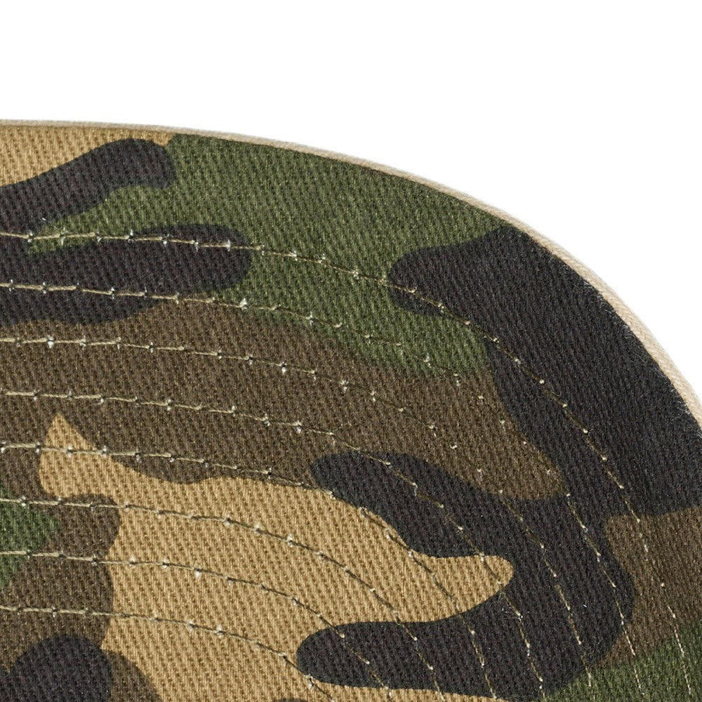 Cleveland Guardians Mitchell & Ness Unisex Camo Logo Pro Crown Snapback Hat | MLB For sale
