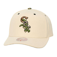 Chicago White Sox Mitchell & Ness Unisex Camo Logo Pro Crown Snapback Hat | MLB US