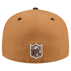 Washington Commanders New Era Two-Tone Walnut 59FIFTY Fitted Hat