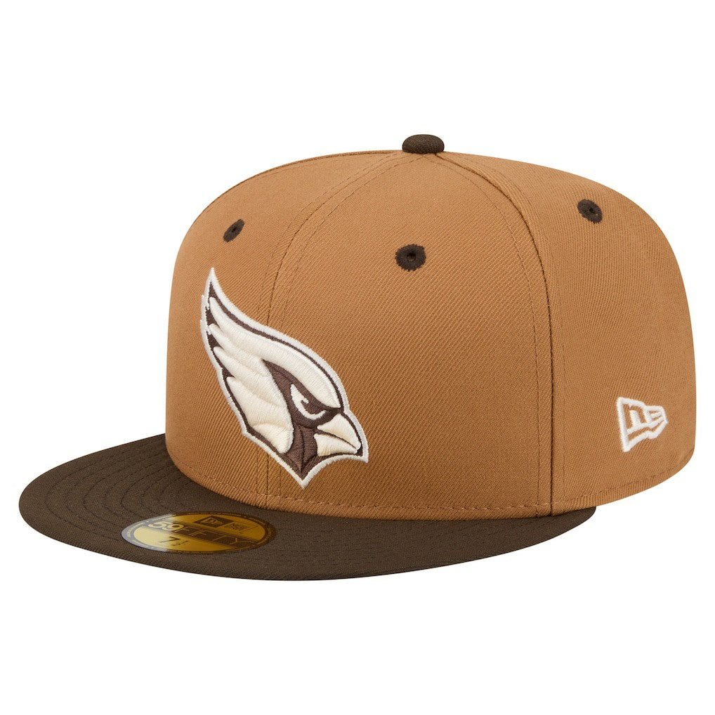 Arizona Cardinals New Era Two-Tone Walnut 59FIFTY Fitted Hat