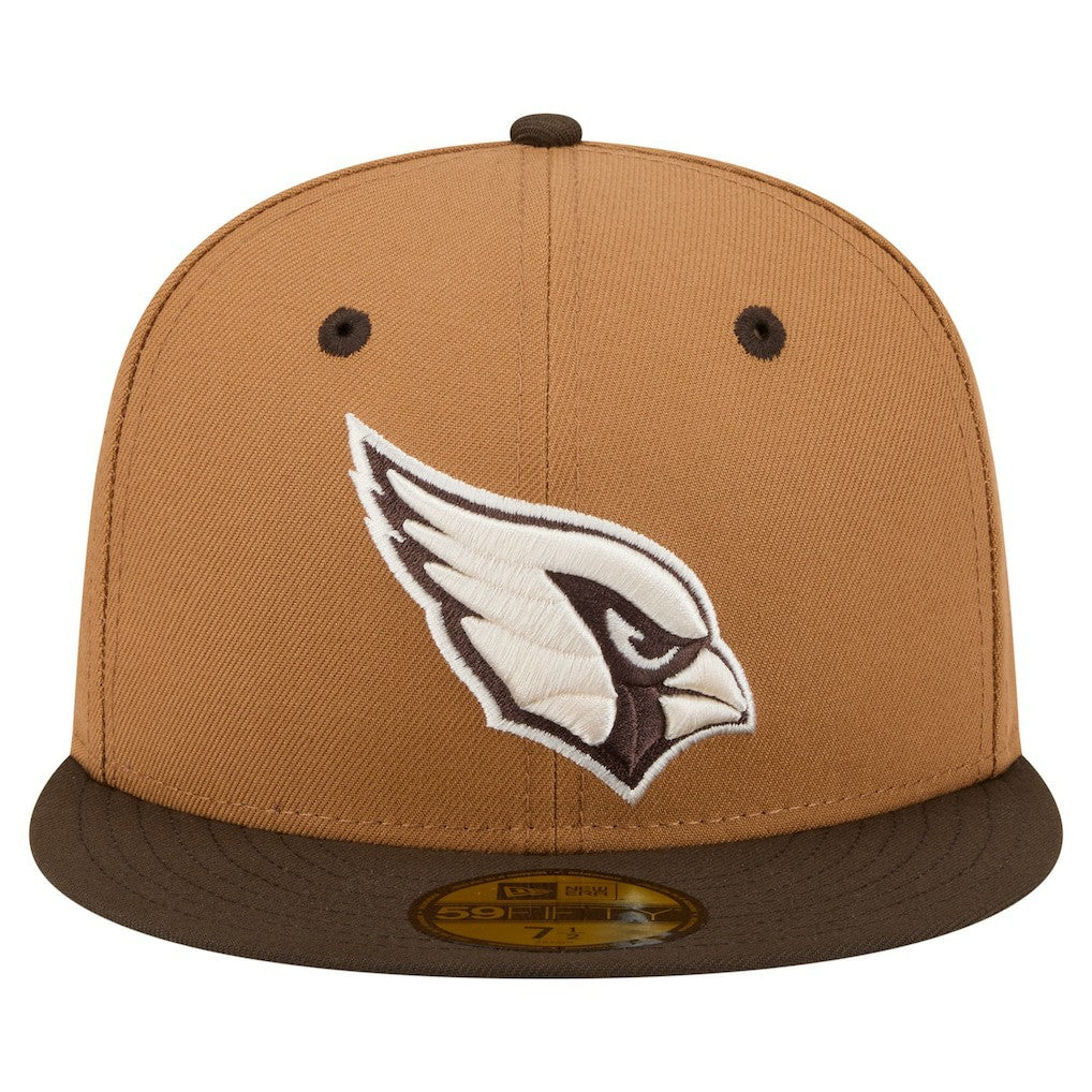 Arizona Cardinals New Era Two-Tone Walnut 59FIFTY Fitted Hat