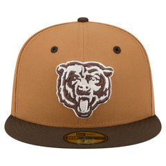Chicago Bears New Era Two-Tone Walnut 59FIFTY Fitted Hat