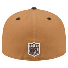 Chicago Bears New Era Two-Tone Walnut 59FIFTY Fitted Hat