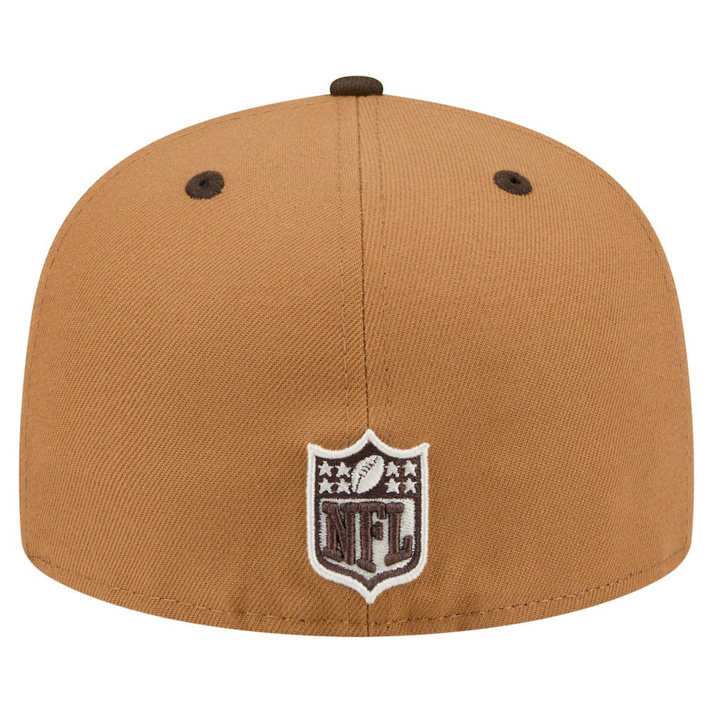 Cincinnati Bengals New Era Two-Tone Walnut 59FIFTY Fitted Hat