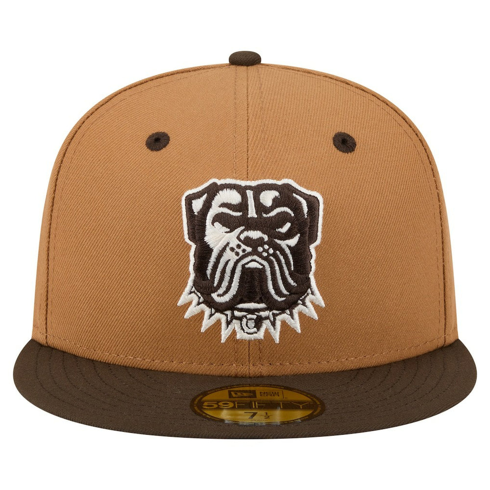 Cleveland Browns New Era Two-Tone Walnut 59FIFTY Fitted Hat