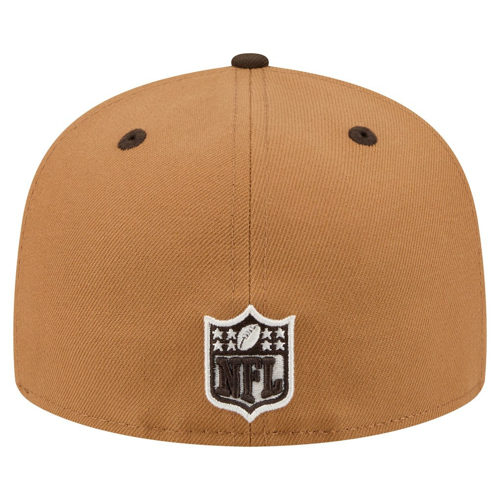 Cleveland Browns New Era Two-Tone Walnut 59FIFTY Fitted Hat