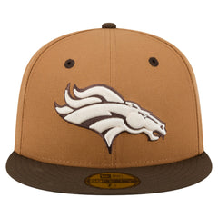 Denver Broncos New Era Two-Tone Walnut 59FIFTY Fitted Hat