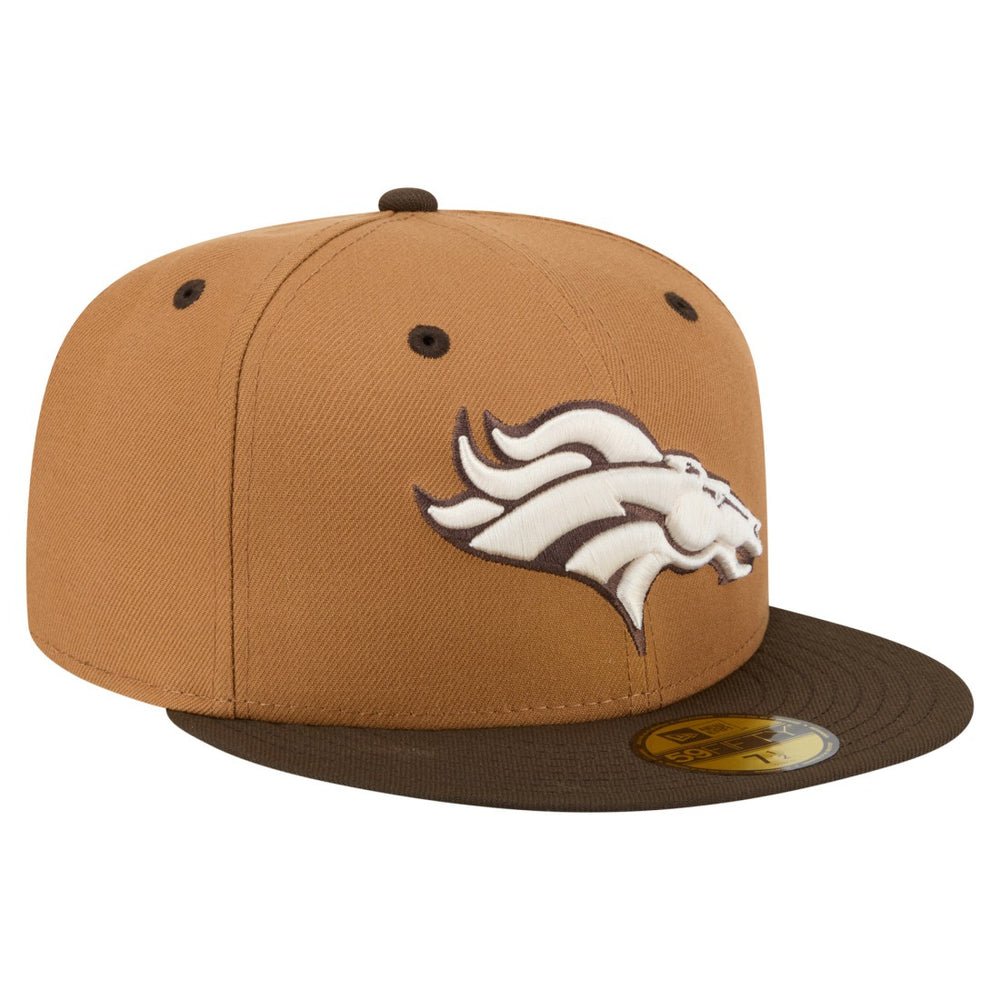 Denver Broncos New Era Two-Tone Walnut 59FIFTY Fitted Hat