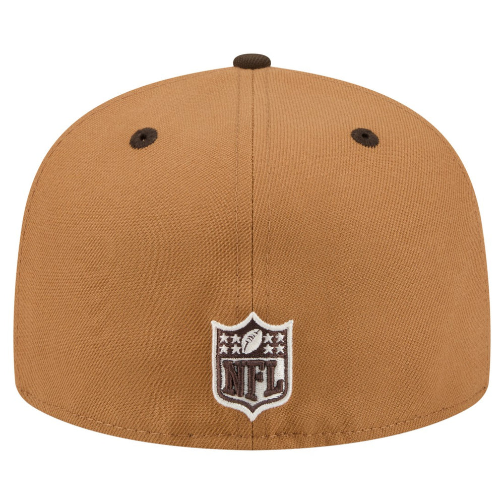 Houston Texans New Era Two-Tone Walnut 59FIFTY Fitted Hat