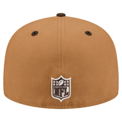 Houston Texans New Era Two-Tone Walnut 59FIFTY Fitted Hat